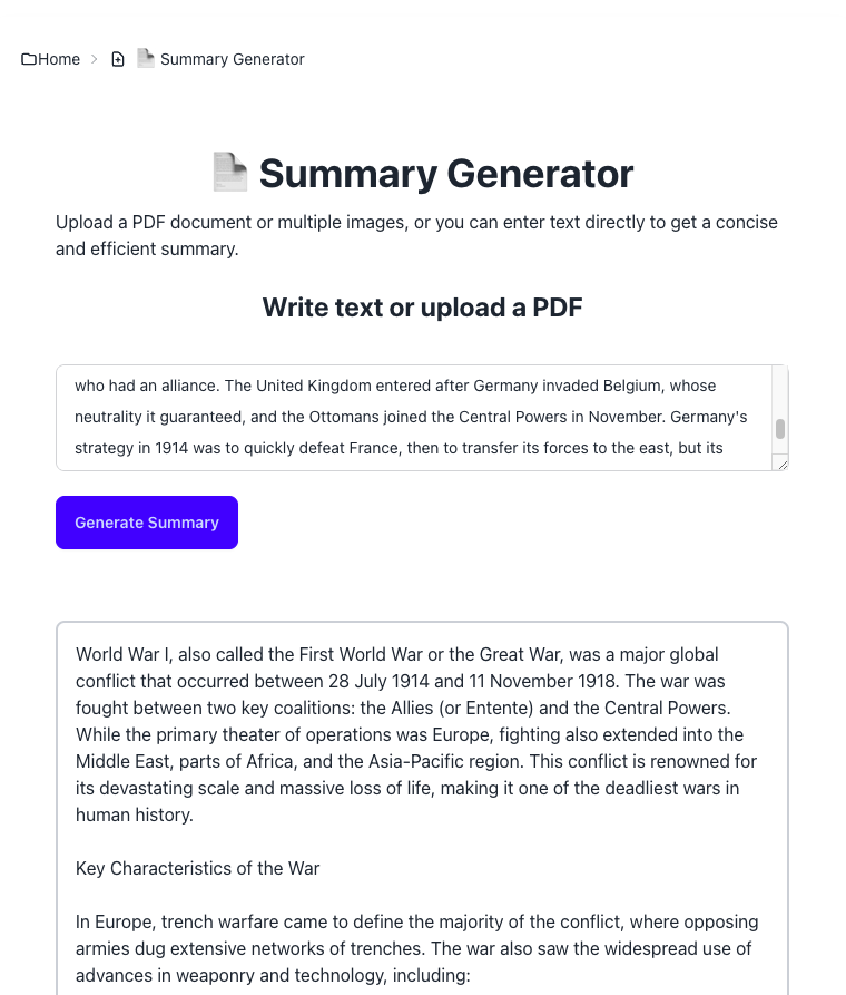 AI Summaries